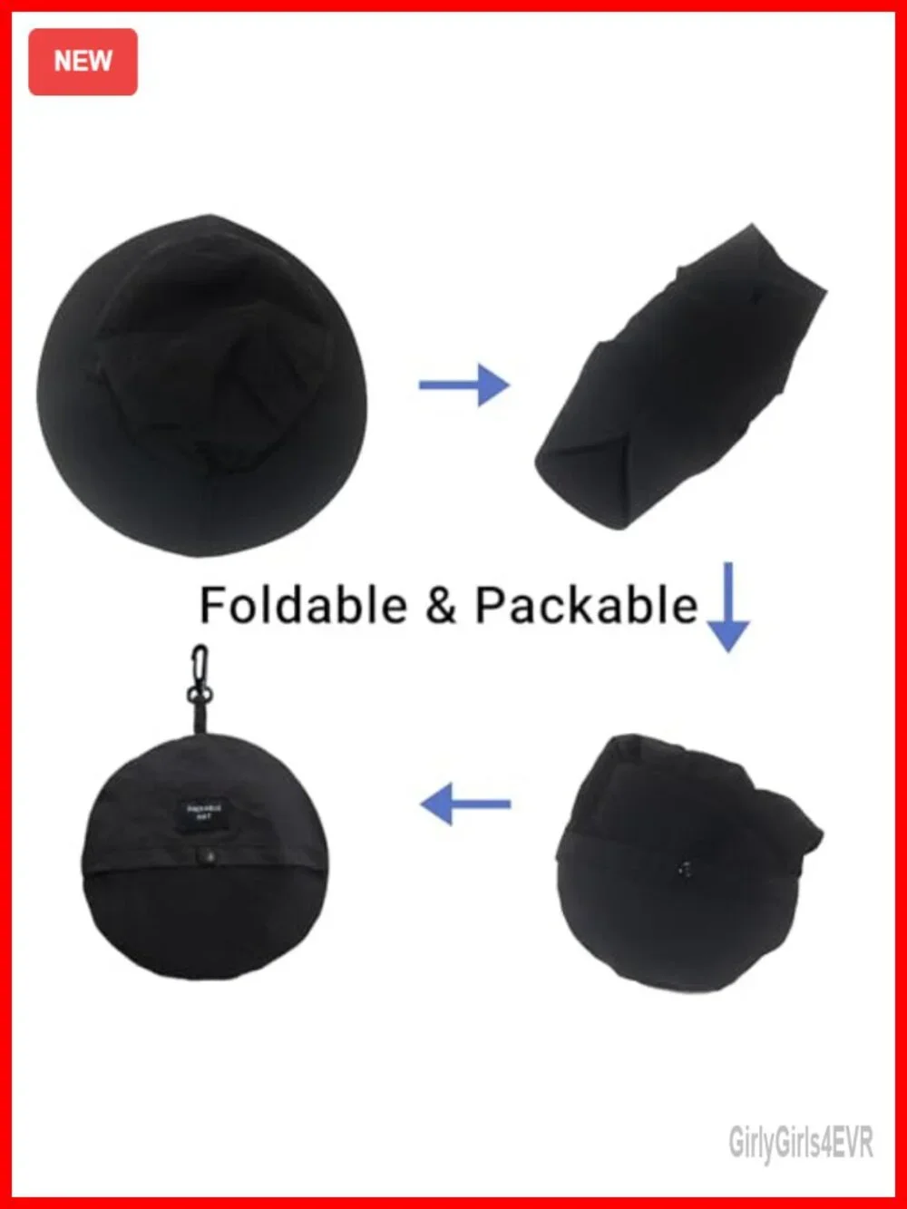 Waterproof Bucket Hat Quick Dry Sun Hat for Fishing Hiking